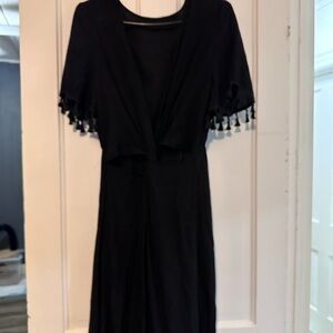 Cupshe Black Swim Coverup